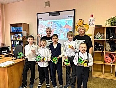 Алматинские робототехники с ОВЗ присоединились к «Движению Первых»