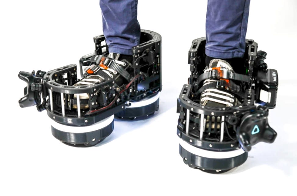 VR-ботинки для VR-пространства - полное погружение в онлайн!